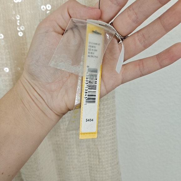 Alice & Olivia NWT Sequin Halter Ombre SILK Open Back Mini Dress Size XS Women's - Picture 10 of 15